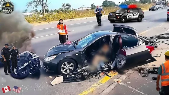 Top 30 Best Brutal Car Crash Moments 2025 – Idiots in Cars Get Instant Karma