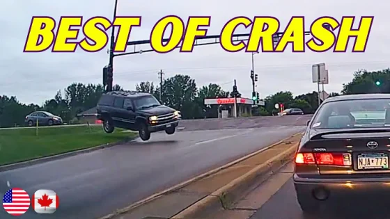Best of Car Crashes Compilation | USA & Canada - 22