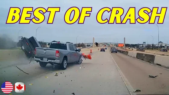Best of Car Crashes Compilation | USA & Canada - 24