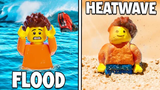 LEVEL 1-100 LEGO Natural Disasters